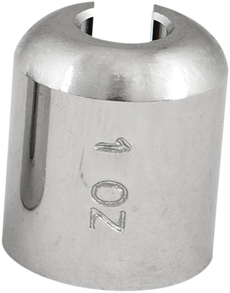 SPOKED WHEEL WEIGHTS CHROME 1/4 OZ 10/PK - Image 3