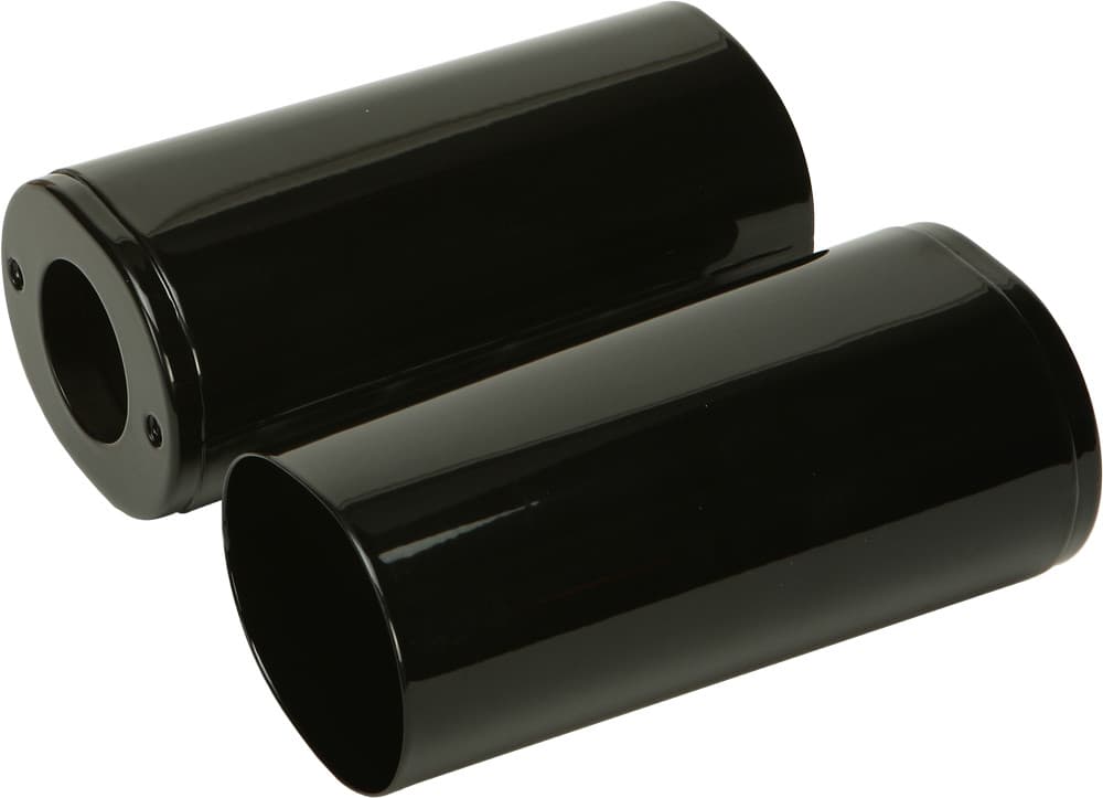 UPPER FORK TUBE COVERS BLACK TOURING 14-UP - Image 2