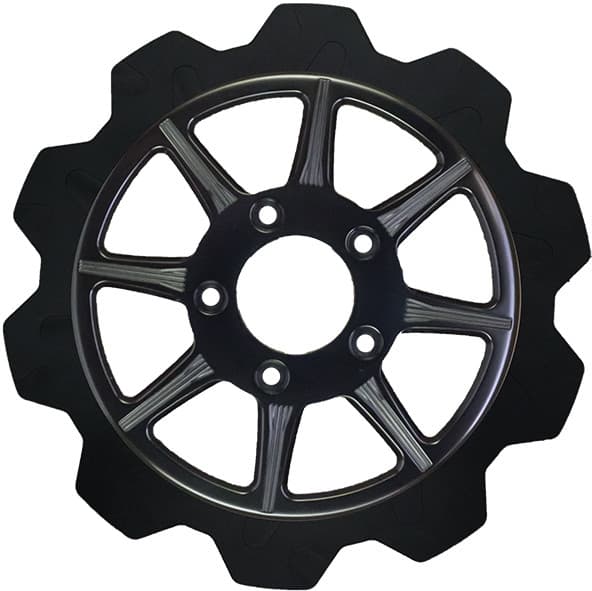 HIGH CARBON STEEL PHOENIX REAR ROTOR CHROME 11.5" - Image 2