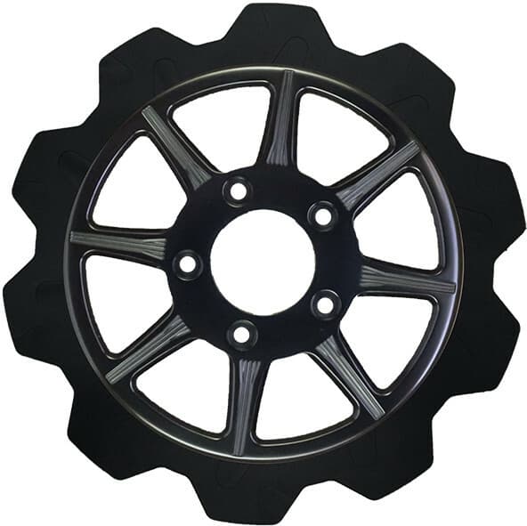 HIGH CARBON STEEL PHOENIX REAR ROTOR CHROME 11.5" - Image 4