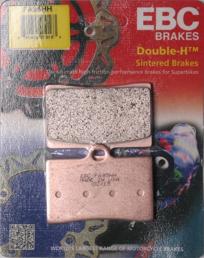 BRAKE PADS FA95HH DOUBLE-H SINTERED