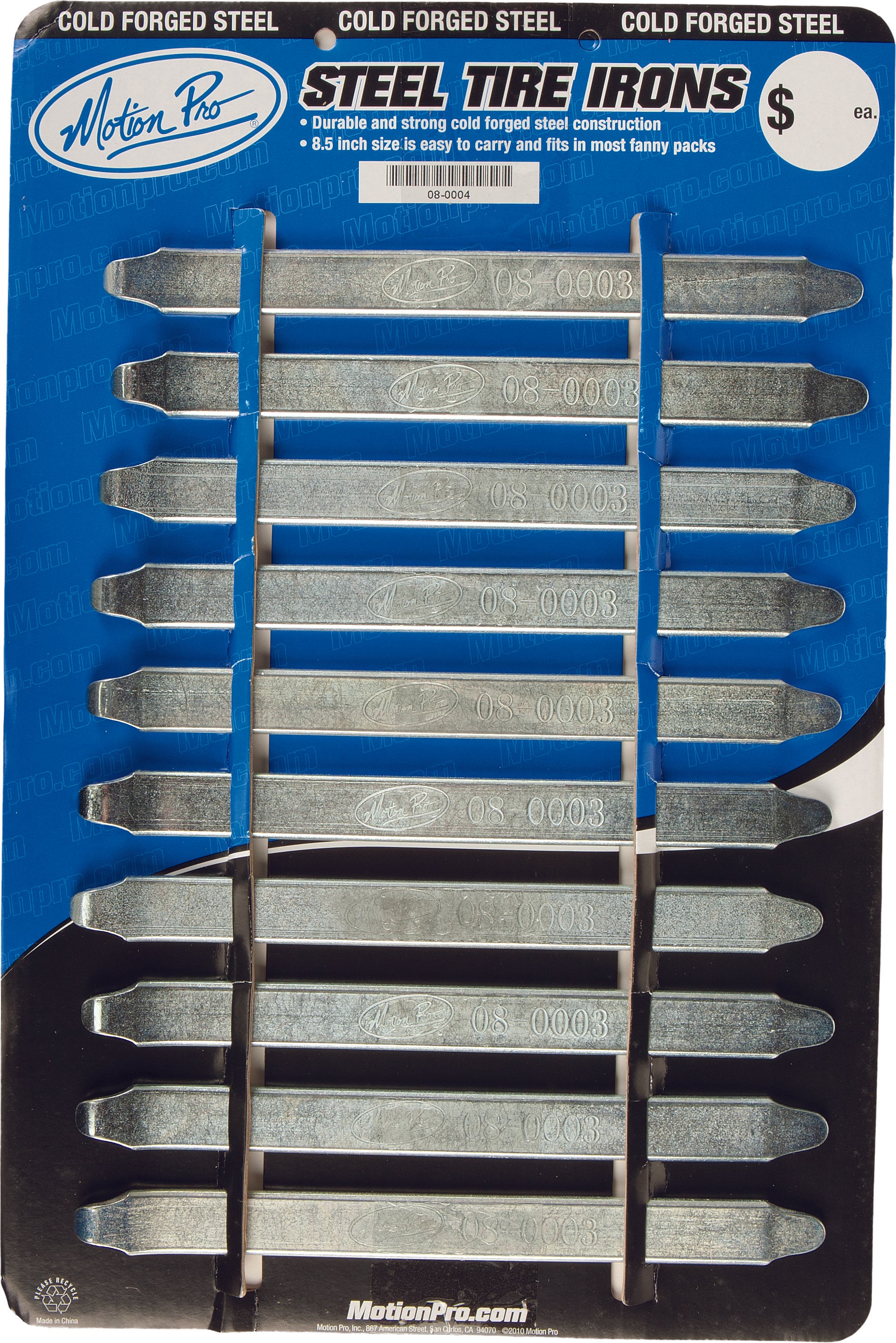 TIRE IRONS 8.5" 10/CD