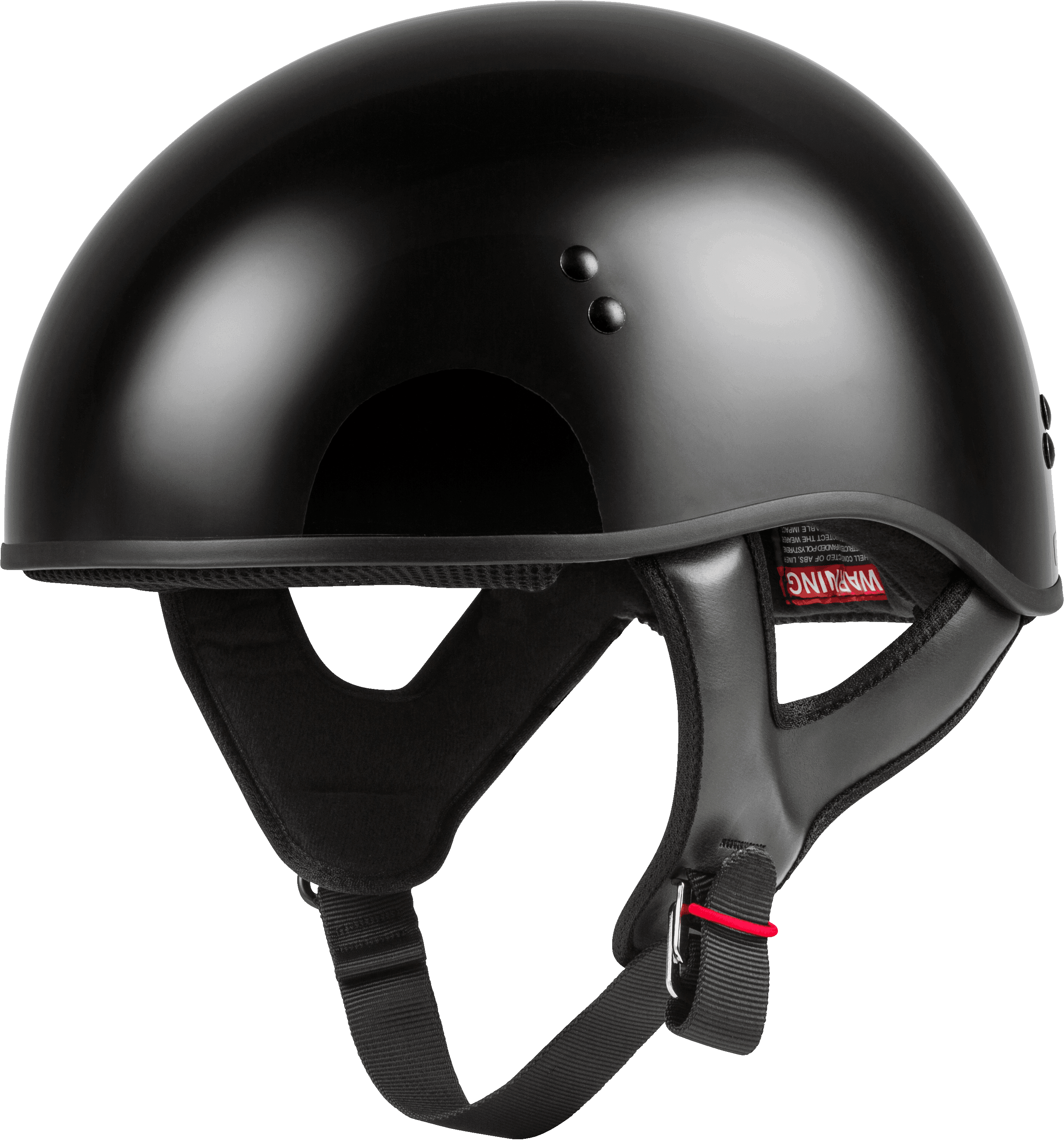 HH-45 HALF HELMET NAKED BLACK