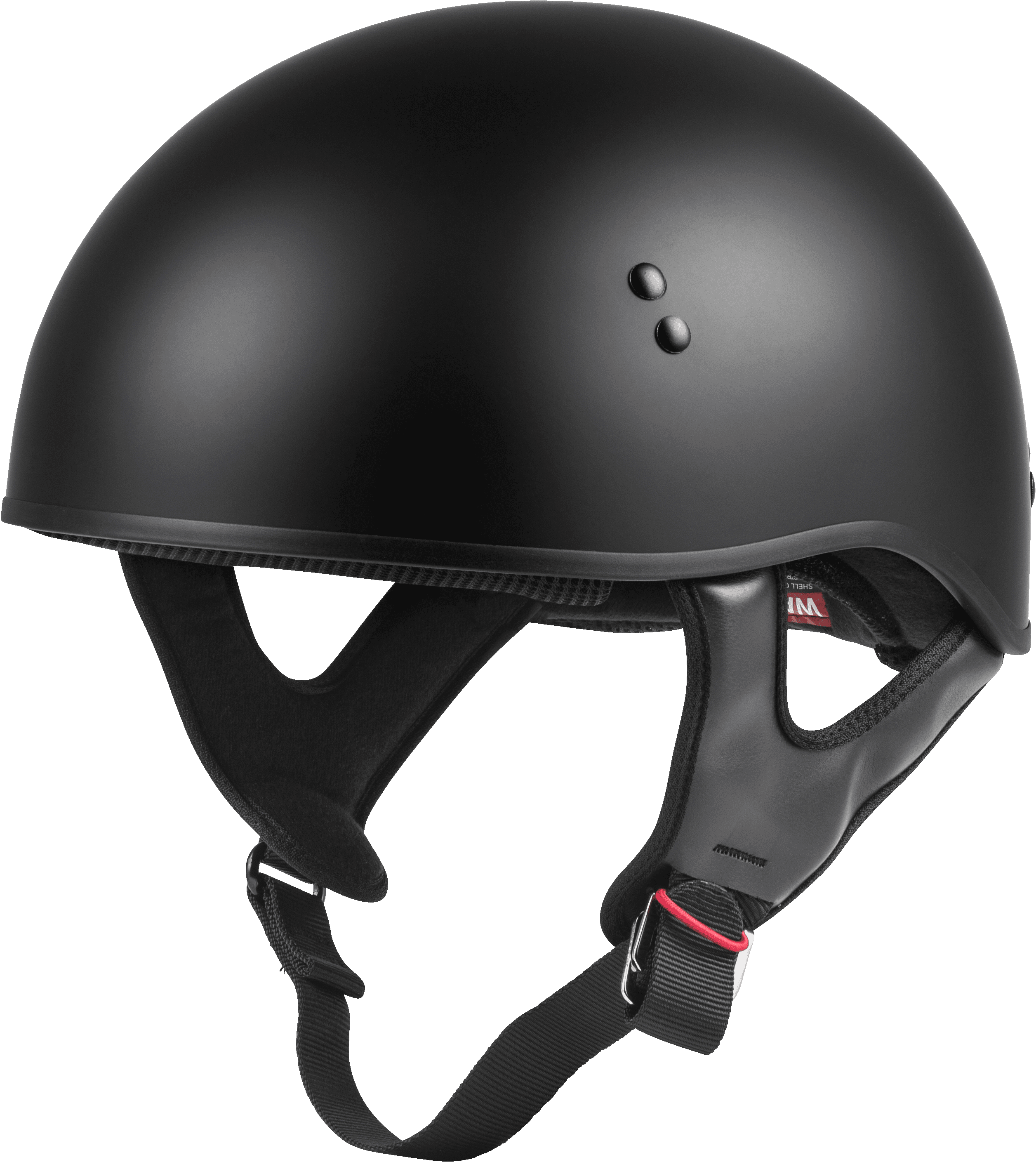 HH-45 HALF HELMET NAKED MATTE BLACK