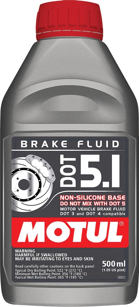 DOT 5.1 BRAKE FLUID .5L