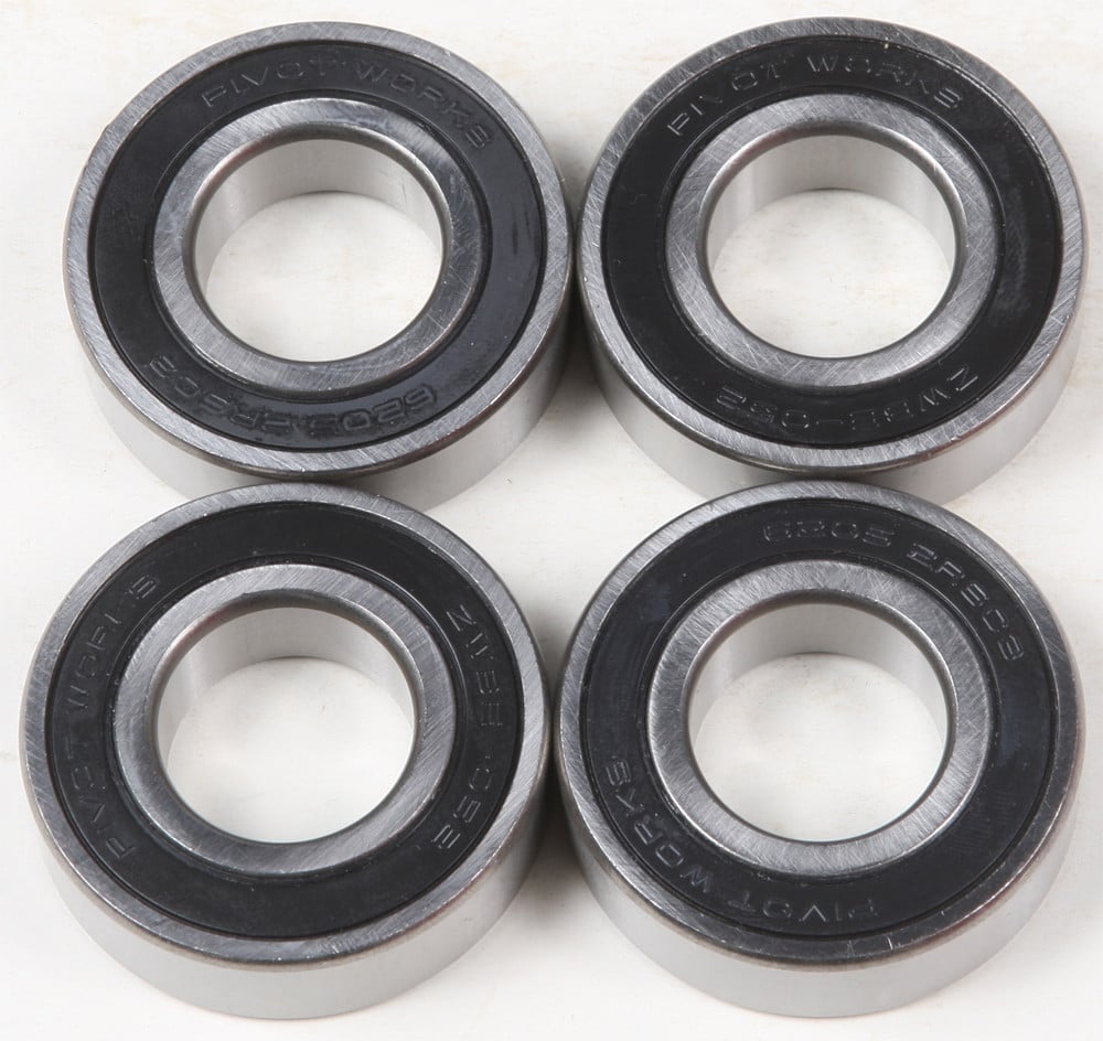 REAR WHEEL BEARING KIT 4PC 25MM ID SEALED NON-ABS