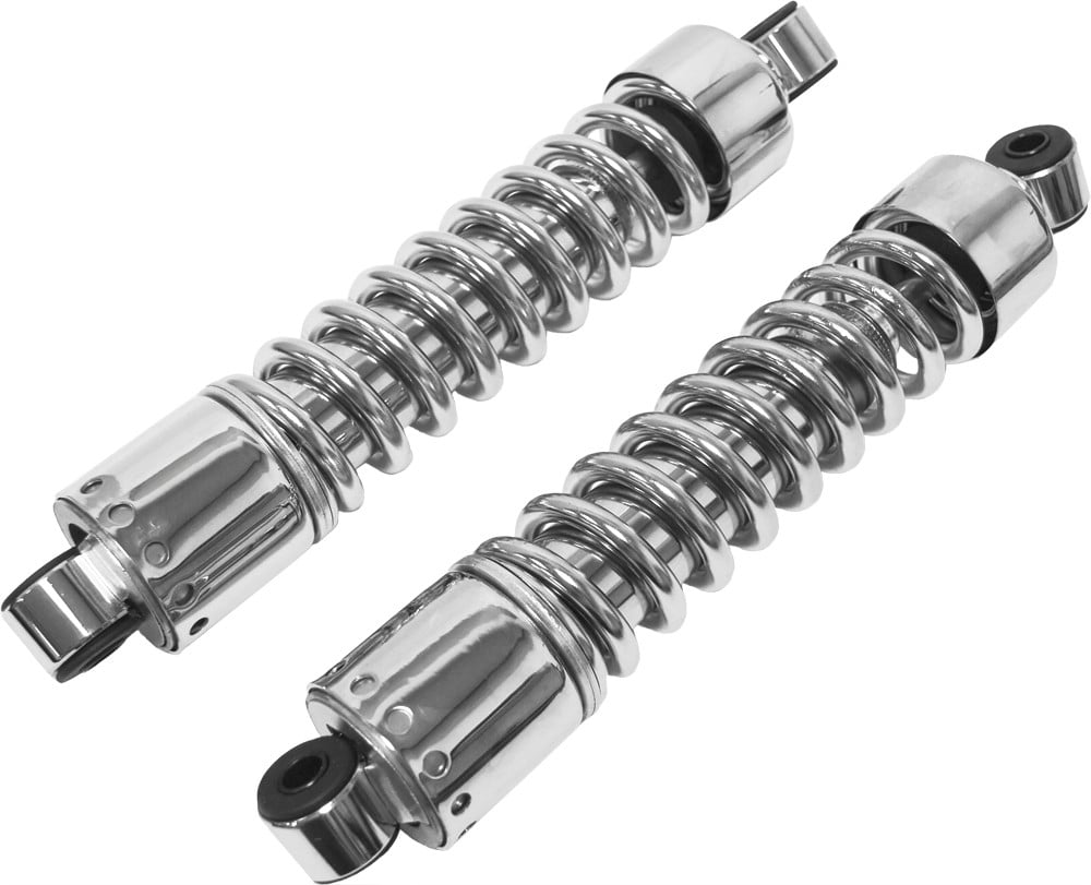 13.5"SHOCK W/SHORT COVER CHROME FL 58-72 XL 54-74