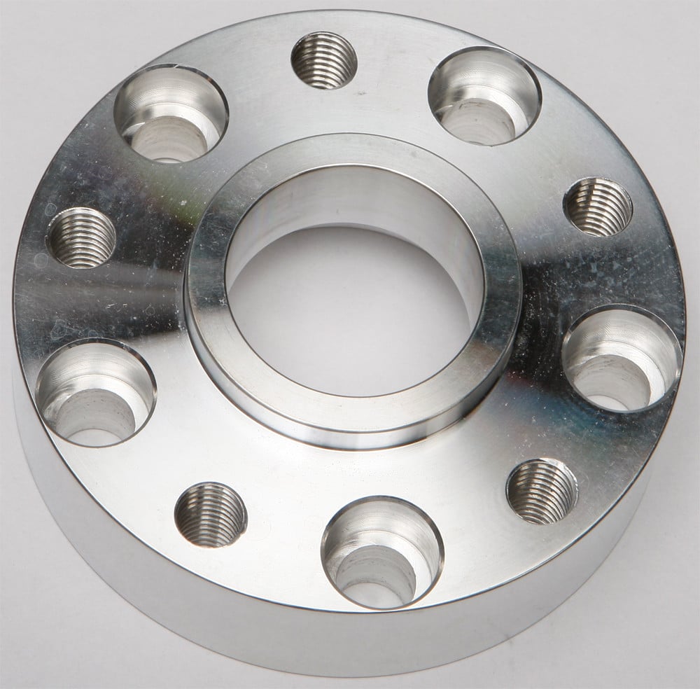 PULLEY SPACER ALUMINUM 1" CHROME 84-99