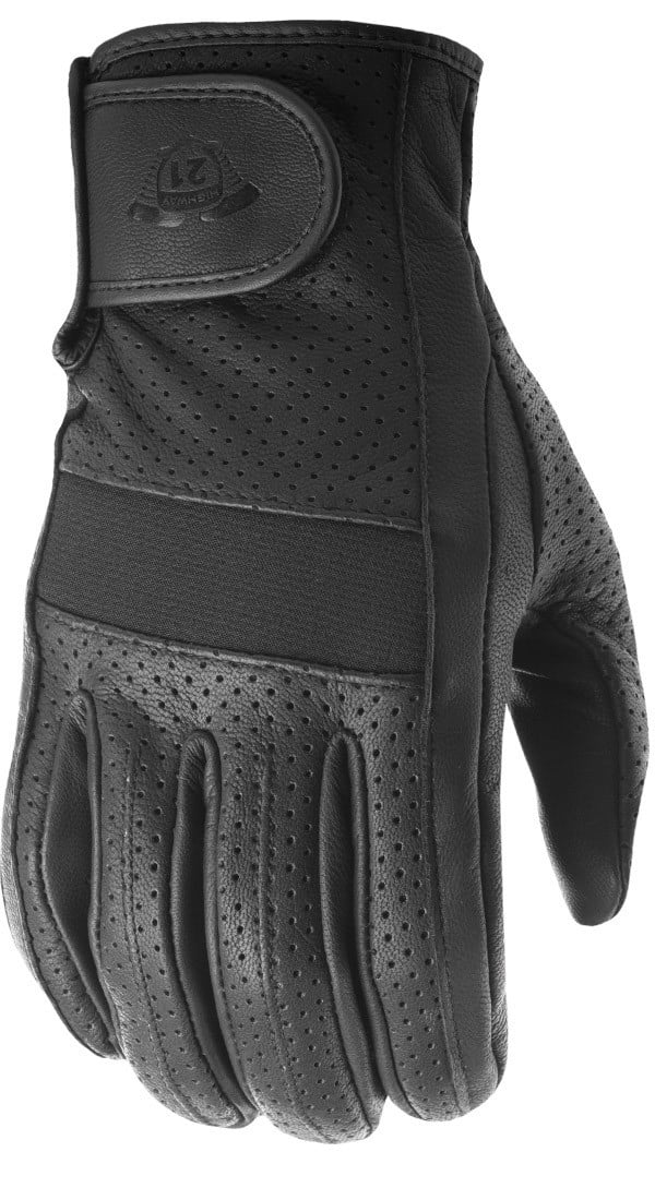 JAB PERFORATED GLOVES BLACK