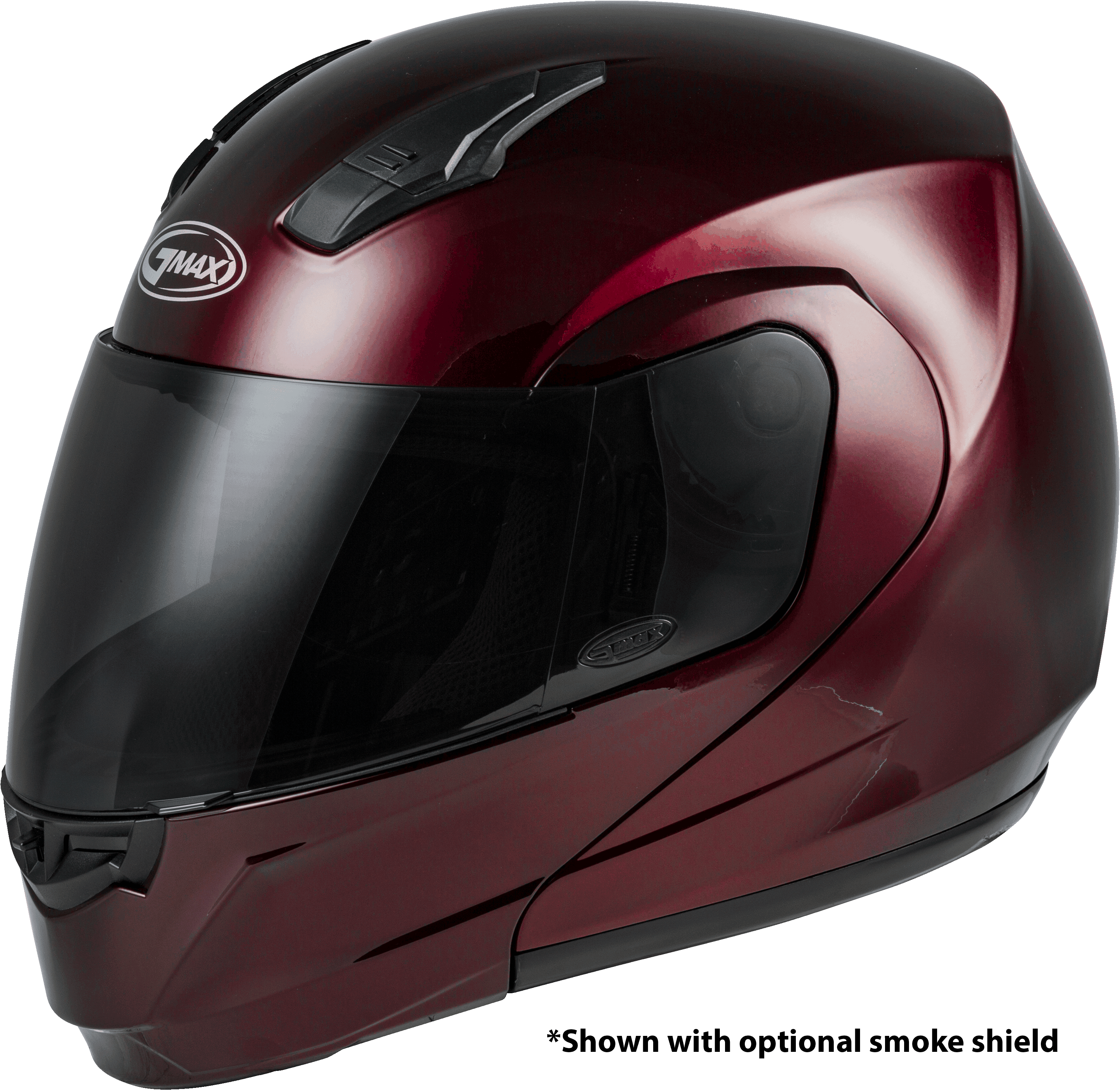 MD-04 MODULAR HELMET WINE RED